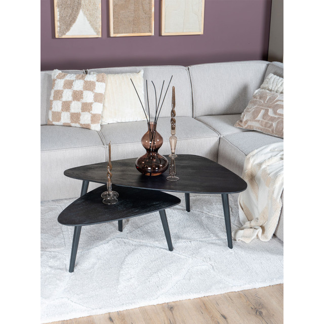 Home67 Salontafel jamal mangohout set van 2 2881152 large