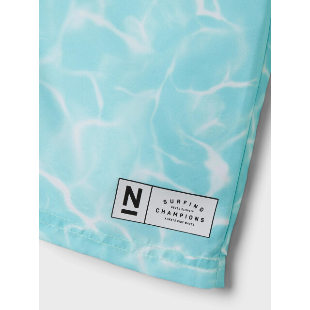 Name It Jongens zwemshort kinderen nkmzaglo waterprint blauw 13213893 large