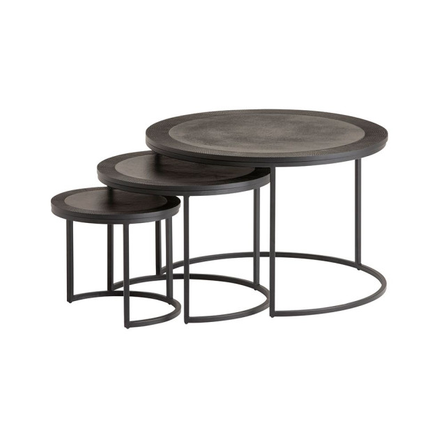 Nijwie Siena salontafel set van 3, black 2882412 large