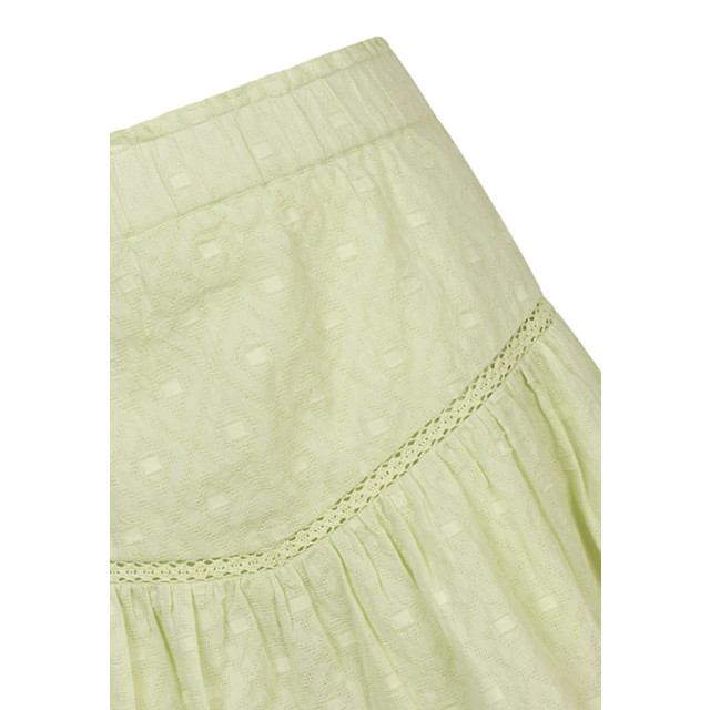 Indian Blue Meiden rok lace ruffle light pastel green 150945831 large