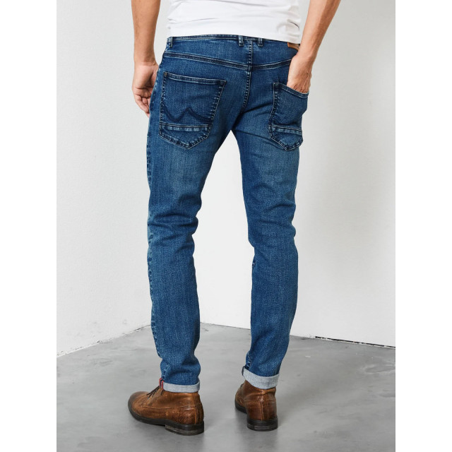 Petrol Industries Seaham heren slim-fit jeans 5867 blue faded Petrol Jeans Seaham M 3000 DNM008 large