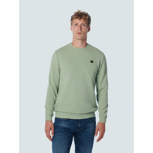 No Excess Heren sweater 22101102 125 light seagreen No Excess Sweater 22101102 125LightSeagreen large