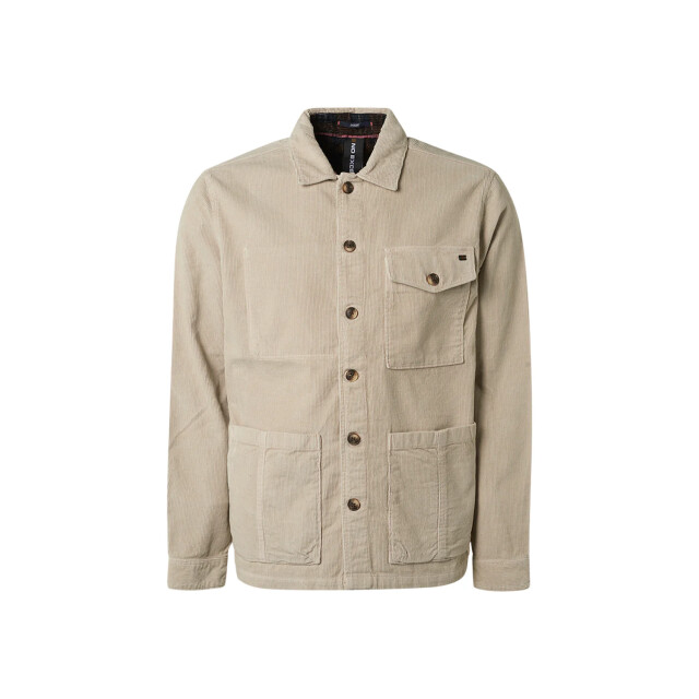 No Excess Heren overshirt 17430742 017 chalk No Excess 17430742 017 Chalk large