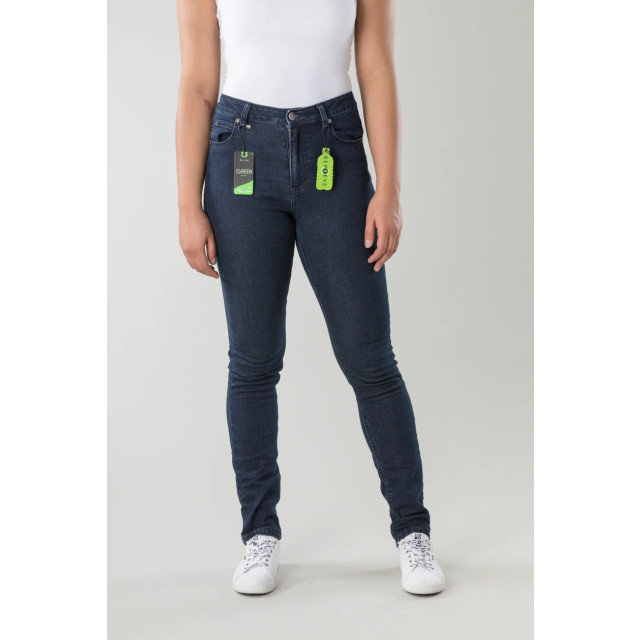 New-Star Ladies recycle dames slim-fit jeans dark wash New Star Ladies Recycle Dark Wash large