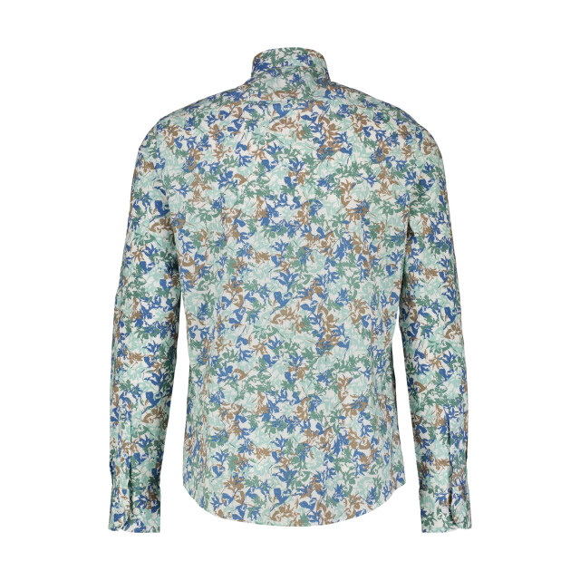 Lerros Heren overhemd 24214061 622 coastal sea blue Lerros overhemd 2421406 622CoastalSeaBlue large