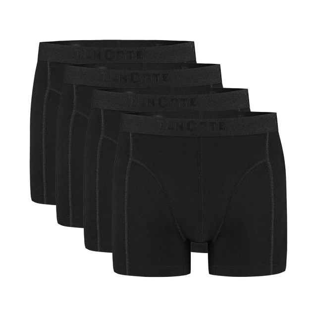 Ten Cate 32388 basic bamboo men shorts 4-pack - Heren 32388 090Black large