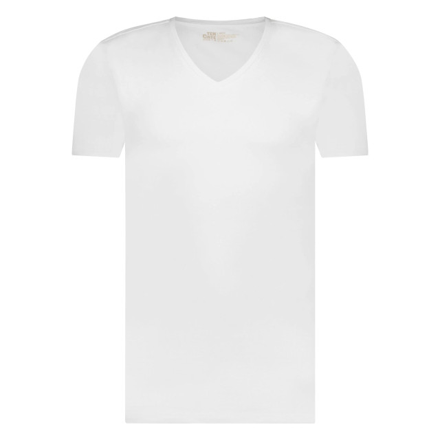 Ten Cate 32325 basic v-neck shirt 2-pack - Heren 32325 001white large