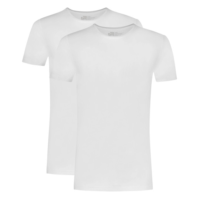 Ten Cate 32326 basic men t-shirt 2-pack- Heren 32326 001White large