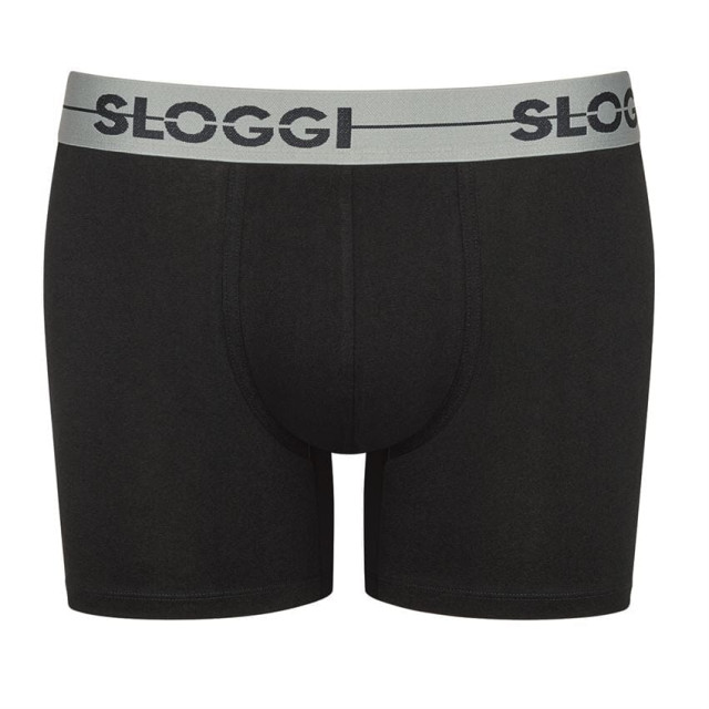 Sloggi Go short 3-pack m008 zwart/grijs/blauw 10198022 M008 zwart/grijs/blauw large