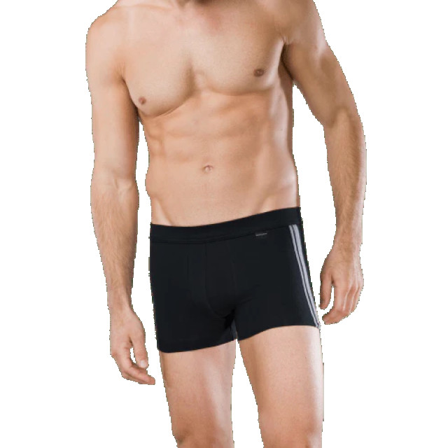 Schiesser Cotton stretch shorts 2-pack zwart 035111 000 zwart large