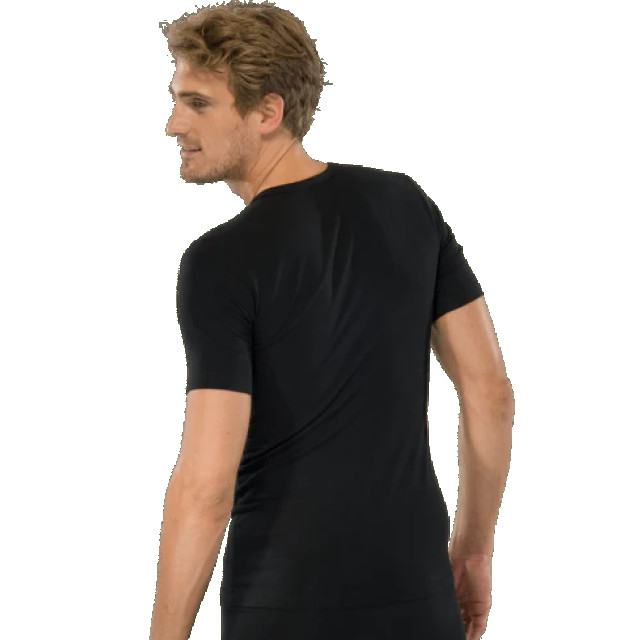 Schiesser 95/5 v-shirt zwart 205429 000 zwart large