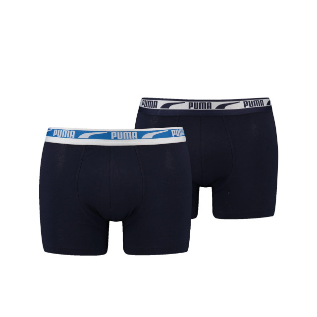 Puma Men multi logo boxer 2-pack 701221416 peacoat 701221416 002Peacoat large