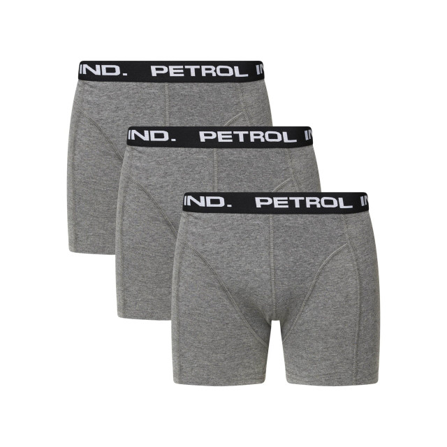 Petrol Industries Boxershort 3-pack m-3020-bxr302 9093 anthracite melee Petrol M 3020 BXR302 9093 Anthracite Melee large