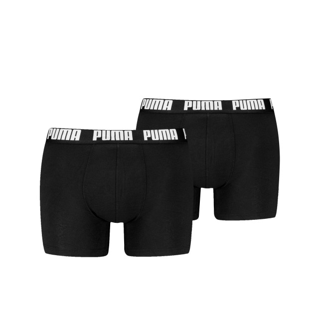 Puma Basic boxer 2-pack 701226387 / 701226387 001 black/black large