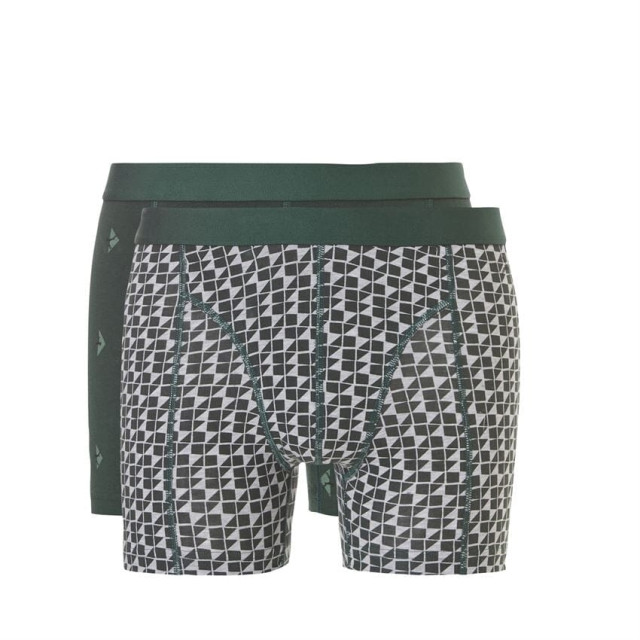 Ten Cate 30667 fine shorts flash 2-pack grey/green 30667 775 green reflecting / grey melee large