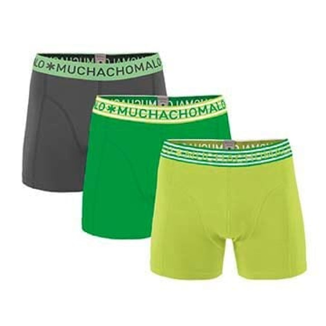 Muchachomalo Short 3-pack solid 230 1010JSOLID230 large