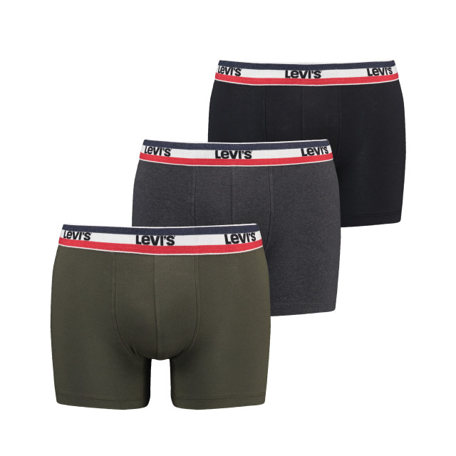 Levi's Sportswear logo boxer 3-pack 100002870 009 khaki 100002870 009Khaki large