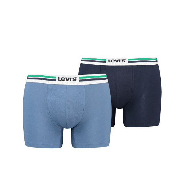 Levi's Placed sportswear logo boxer 2-pack 701222843 002 701222843 002Blue large