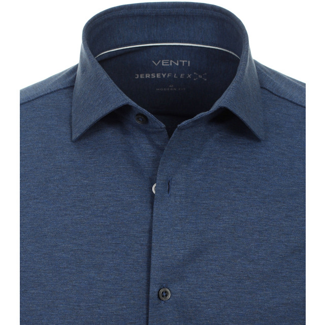 Venti Heren jersey overhemd 1263800 101 blue city Overhemd 123963800 101BlueCity large