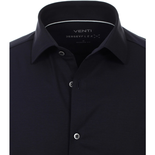 Venti Heren jersey overhemd 1263800 800 black Overhemd 123963800 800Black large