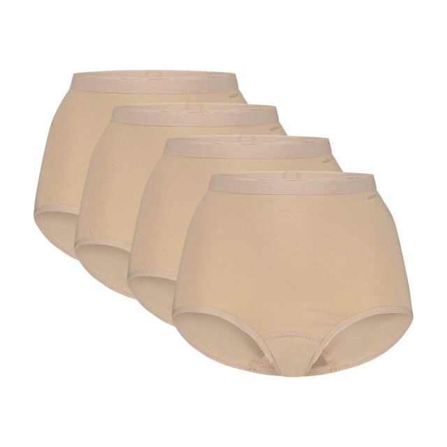 Ten Cate 32420 basic women high waist 4-pack - Dames 32420 029Beige large