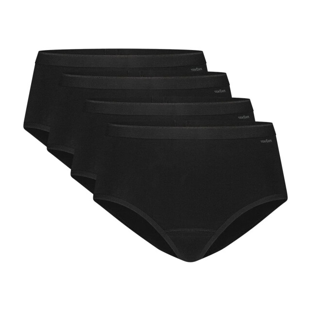 Ten Cate 32418 basic women midi 4-pack - Dames 32418 090Black large