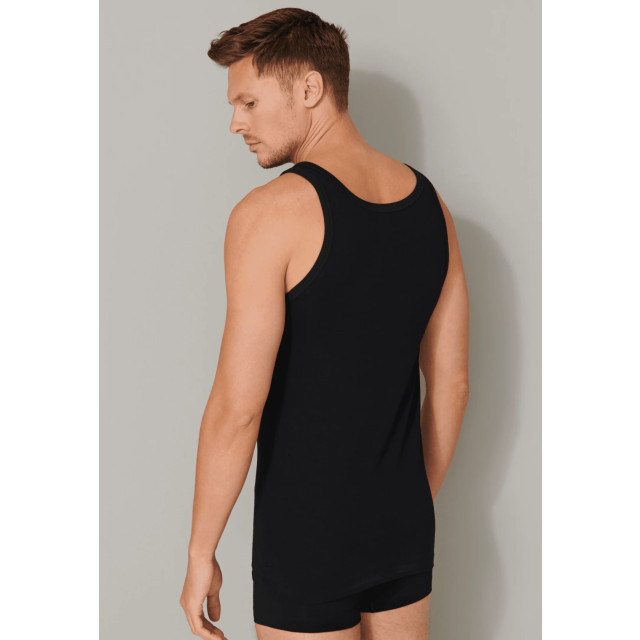 Schiesser 95/5 singlet 2-pack 176038 zwart 176038 000Black large