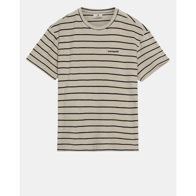 Anerkjendt Akkikki s/s frotte stripe tee 901557 sky captain 901557 large