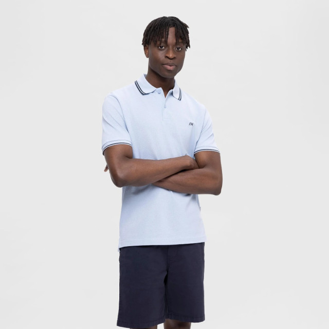 Selected Dante sport polo 16087840-SKY-XL large