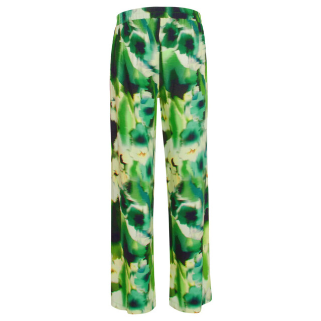 Smashed Lemon 24428 mashed lemon zomer wijde broek met abstracte 24428-999-150 large