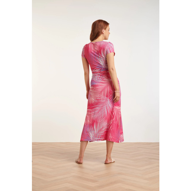 Smashed Lemon 24440 stretchy roze maxi zomerjurk 24440-420-000 large