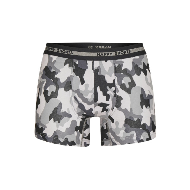 Happy Shorts Heren boxershorts trunks camouflage blauw/grijs/zwart 6-pack HS-J-864+1022 large