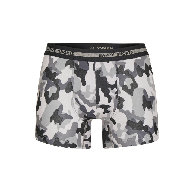 Happy Shorts Heren boxershorts trunks camouflage blauw/grijs/zwart 6-pack HS-J-864+1022 large