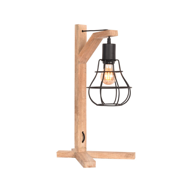 Label51 Tafellamp drop - mangohout 3183200 large