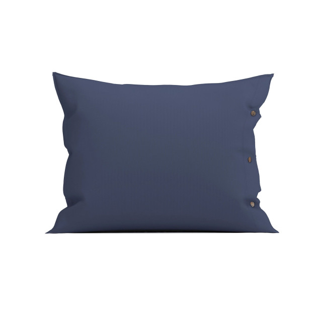Yellow Kussensloop percale pillowcase midnight blue 60 x 70 cm 2792828 large