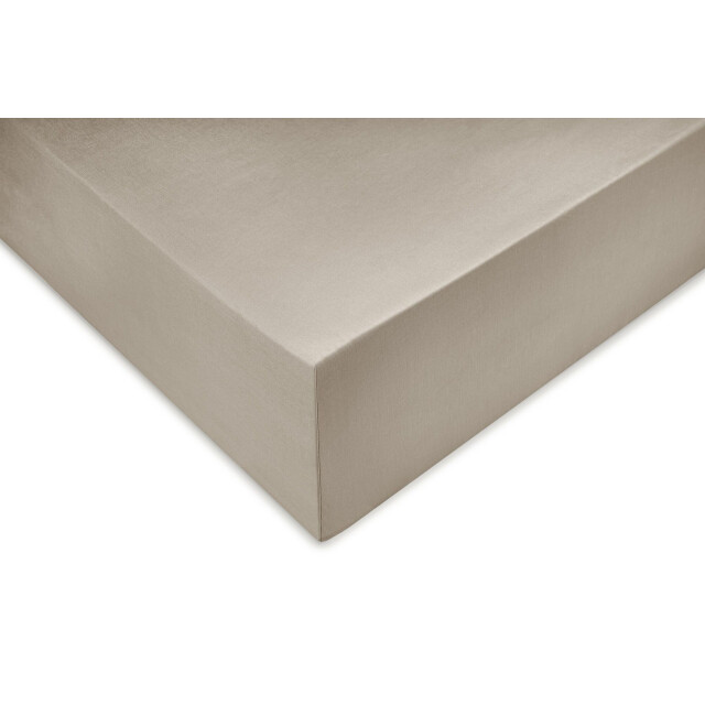 Zo!Home Hoeslaken satinado fitted sheet forest sand 180 x 210 220 cm 2793719 large