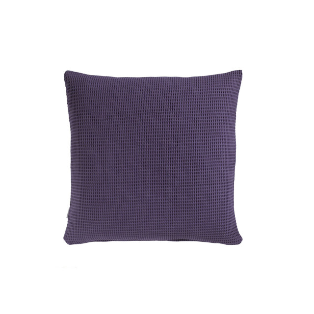 Heckett & Lane Kussensloop wafel pillowcase velvet purple 50 x 50 cm 2792409 large