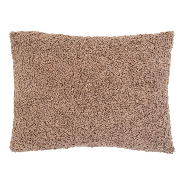House Nordic Tavira cushion cushion in brown boucle 45x60 cm 2810011 large