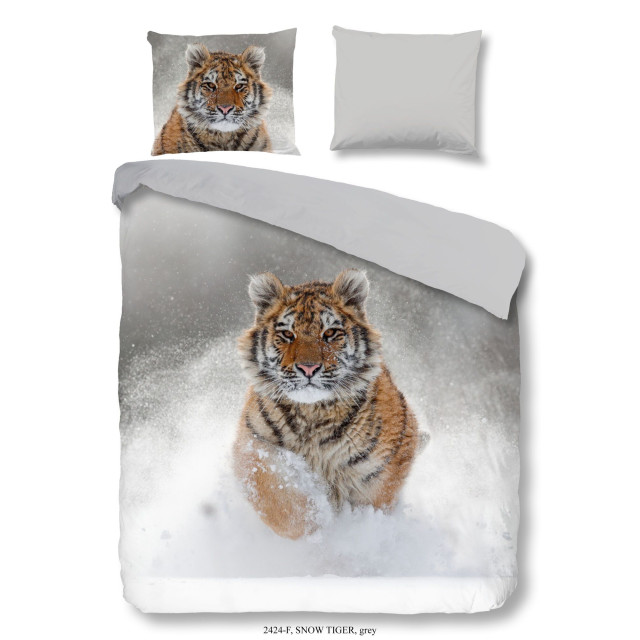 Good Morning Dekbedovertrek snow tiger 200 x 200/220 cm + 2 kussenslopen 2321051 large