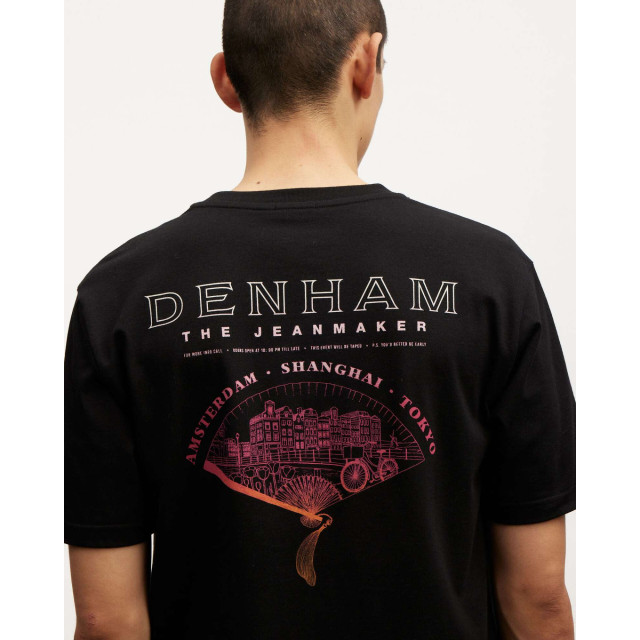 Denham Fan reg tee cj black 01-24-04-52-241-2 large