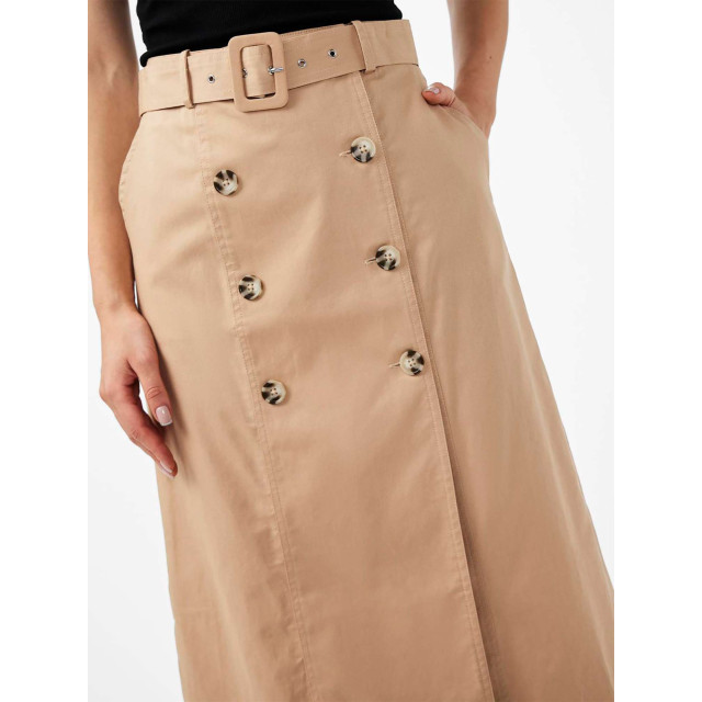 Y.A.S Yastrench hw midi skirt s. ginger root 26033715-281435 large