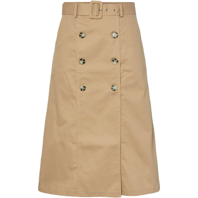 Y.A.S Yastrench hw midi skirt s. ginger root 26033715-281435 large