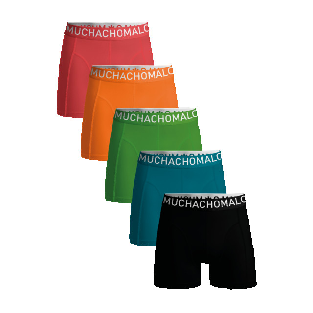 Muchachomalo Lcsolid1010-88 5-pack heren boxers 5-Pack/LCSOLID1010-88 large