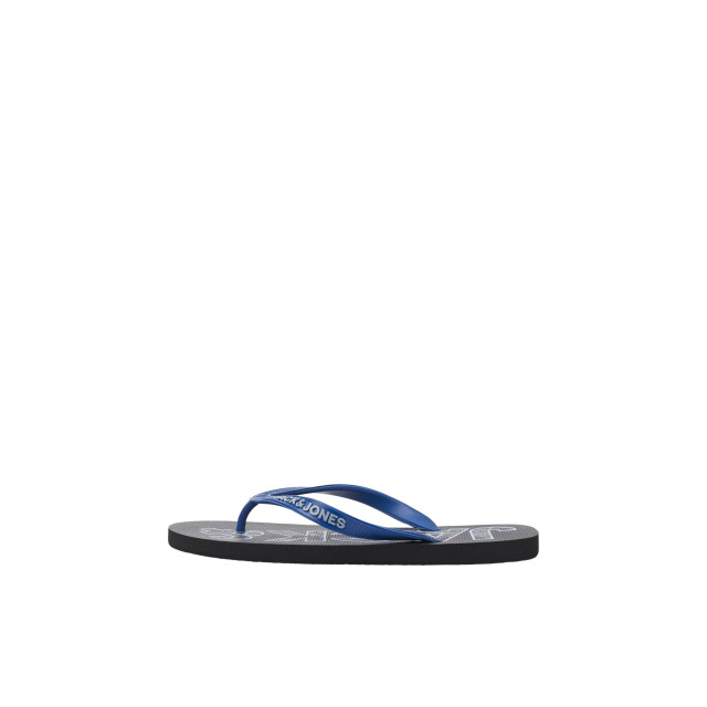 Jack & Jones Heren teenslippers jfwlogo antraciet 12230642-ANTRA large