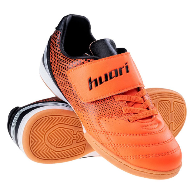 Huari Tacuari voetbalschoenen voor kinderen UTIG2827_orangetigerblack large