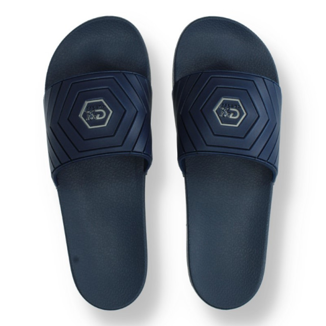 Cruyff CRUYFF SPORTS Hex Slide cc242240-601 Slippers Blauw CRUYFF SPORTS Hex Slide cc242240-601 large