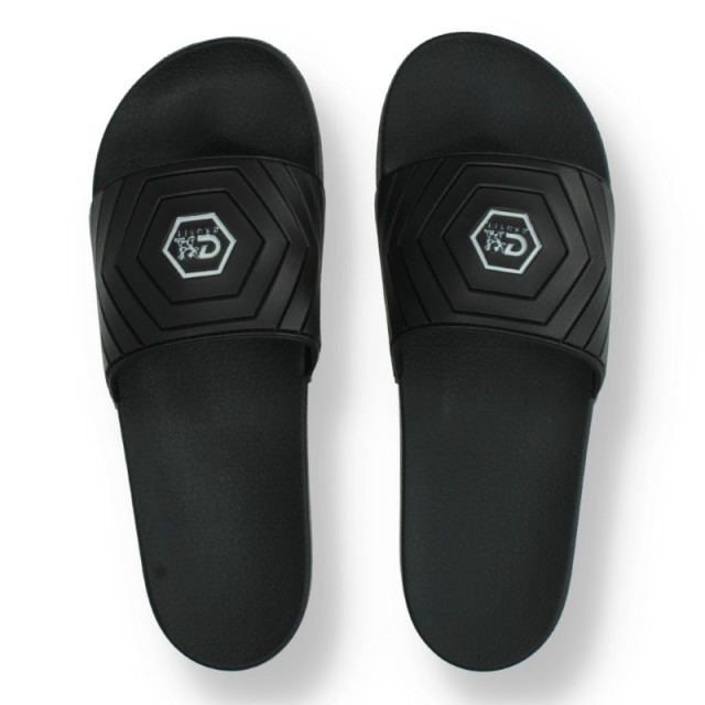 Cruyff CRUYFF SPORTS Hex Slide cc242240-998 Slippers Zwart CRUYFF SPORTS Hex Slide cc242240-998 large