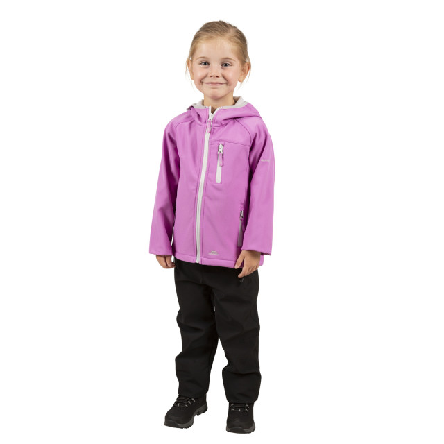 Trespass Kinderen/kinderen kian softshell jacket UTTP4606_deeppink large