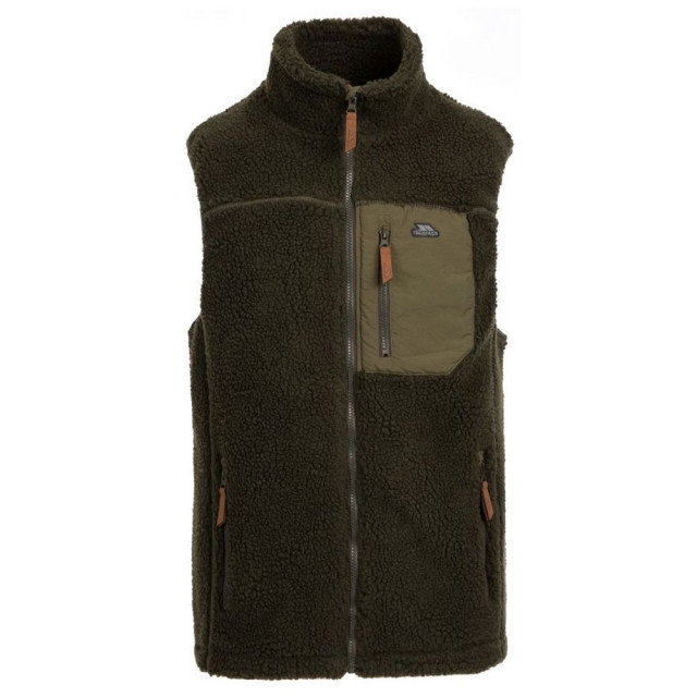 Trespass Heren buckless b fleece gilet UTTP6196_ivy large