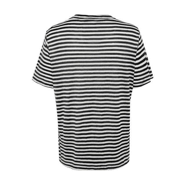 My Essential Wardrobe 10704599 lisa striped tee 10704599 Lisa Striped Tee large